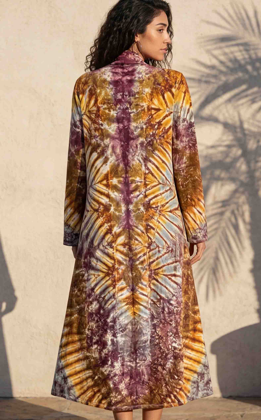 Tie Dye Duster Kimono