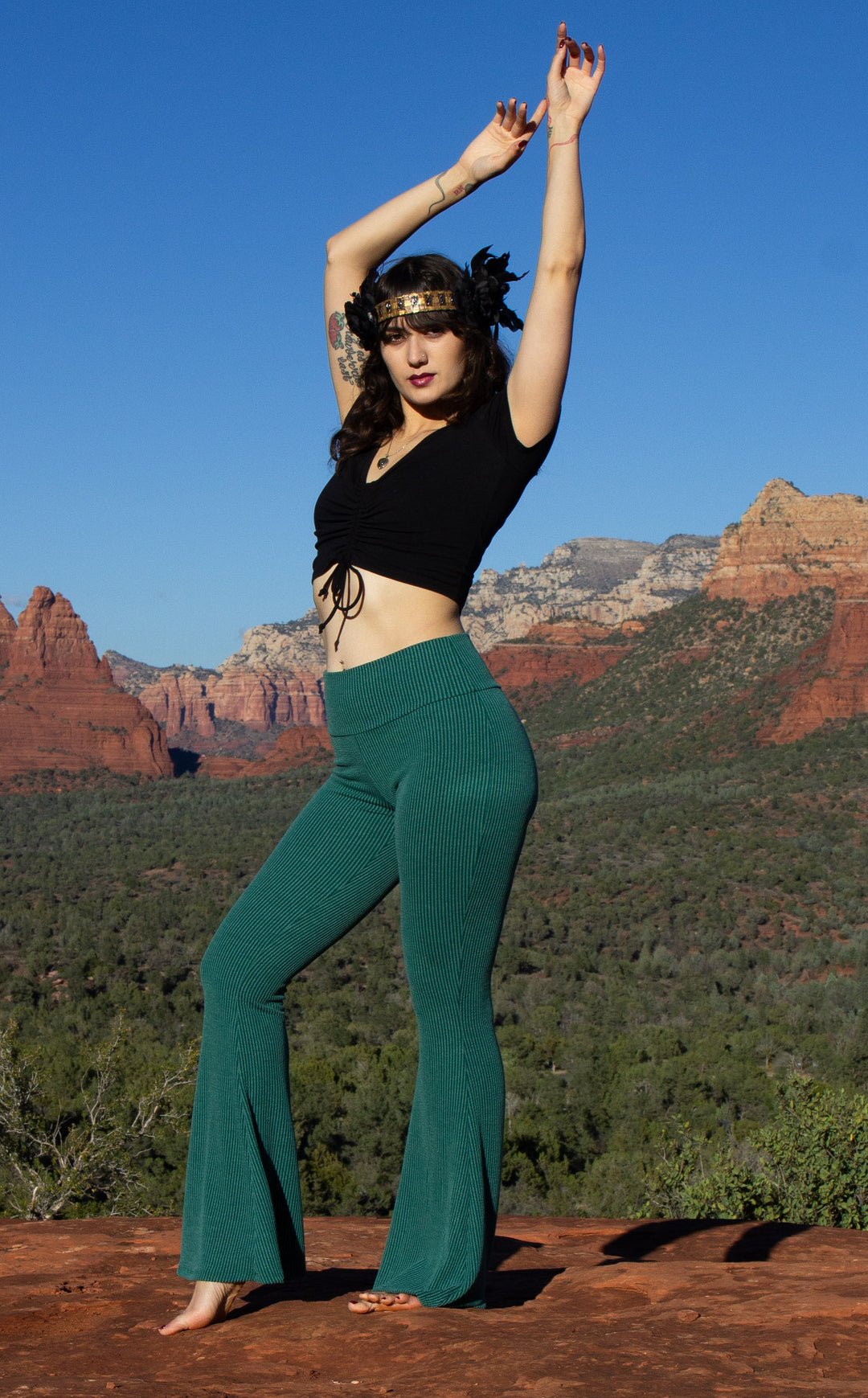 Juniper Ribbed Slim Bells