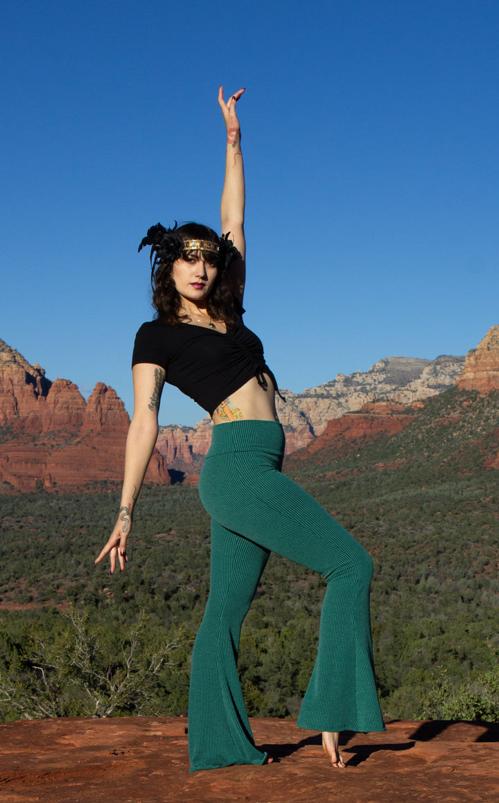 Juniper Ribbed Slim Bells