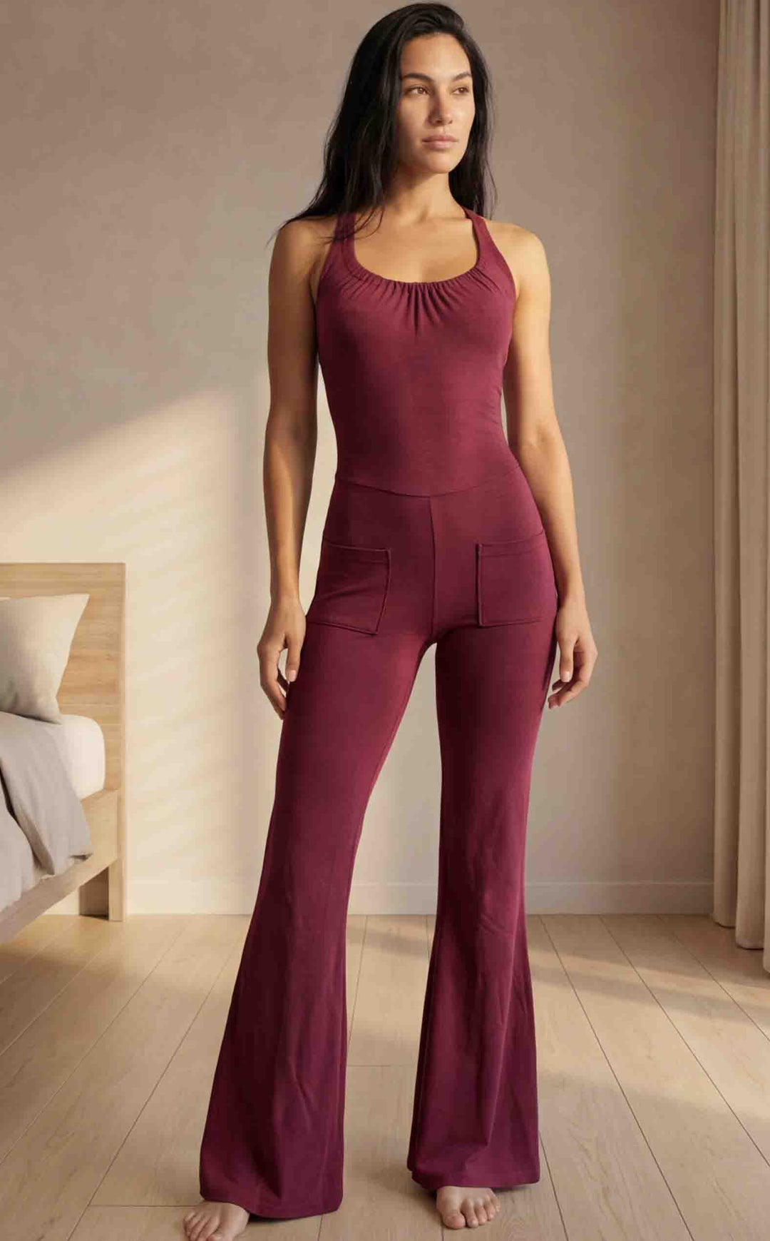 Bamboo Engineer Slim Bell Onesie