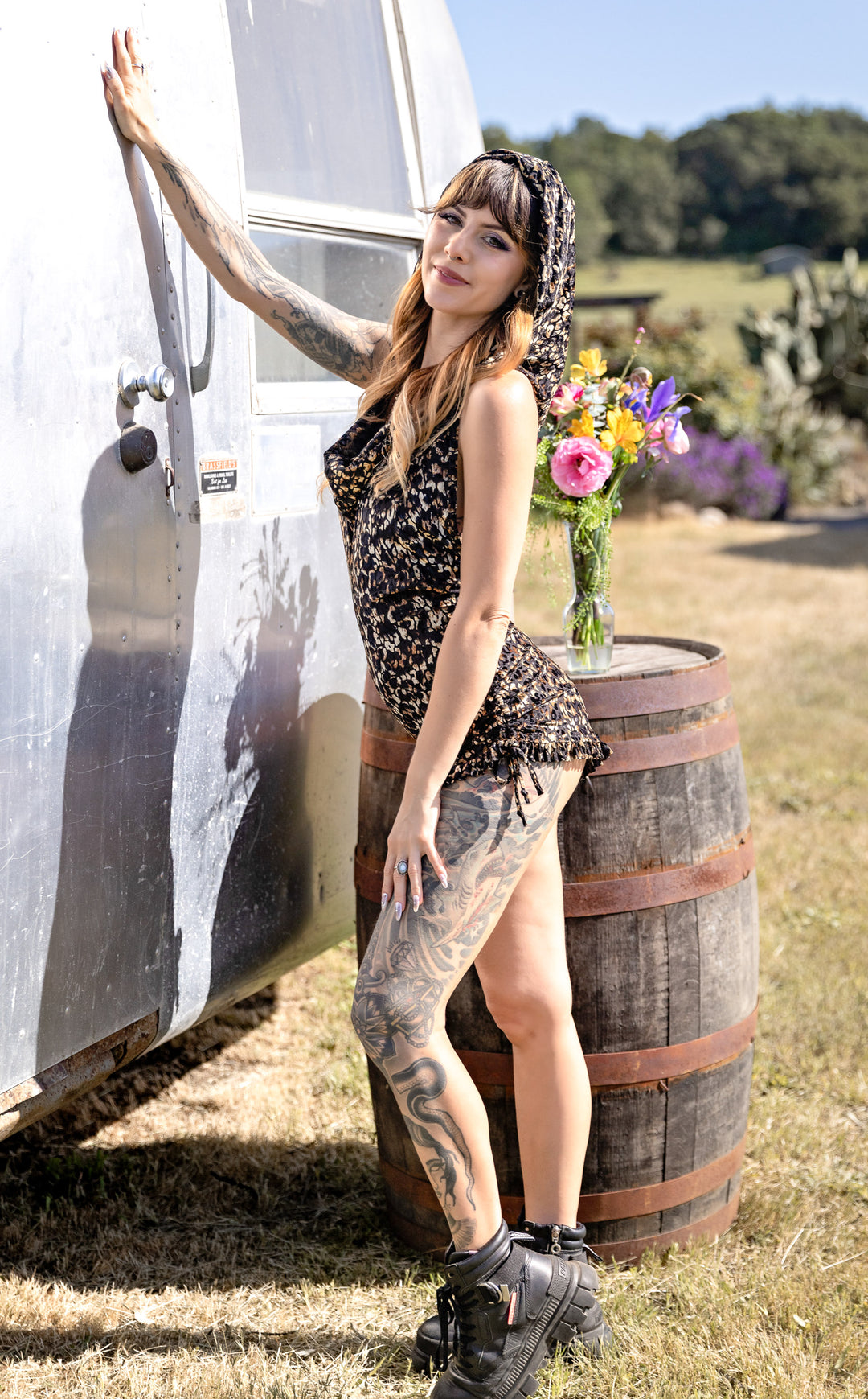 Python Burnout Velvet Mystique Shortsie