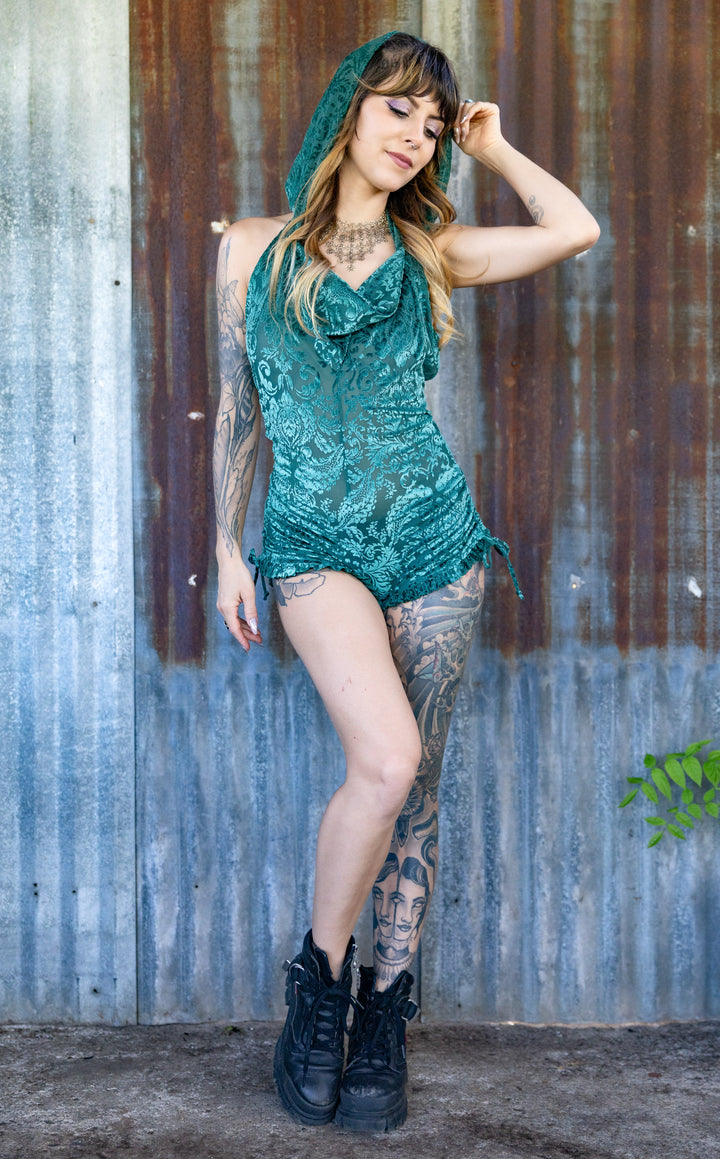 Hunter Burnout Velvet Mystique Shortsie