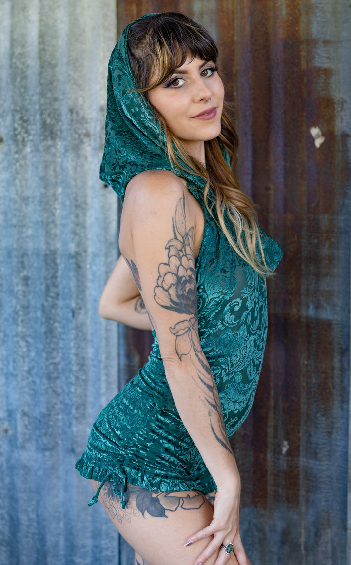 Hunter Burnout Velvet Mystique Shortsie