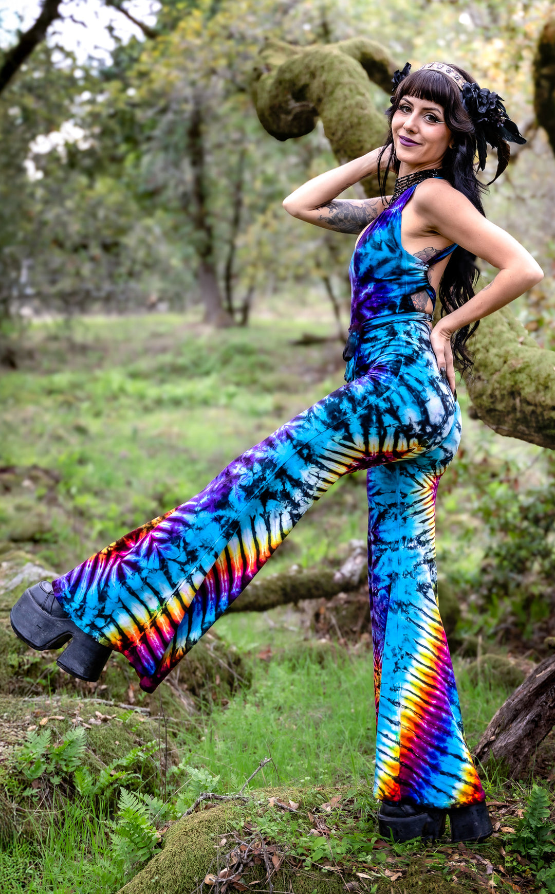 Tie Dye Tigra Onesie