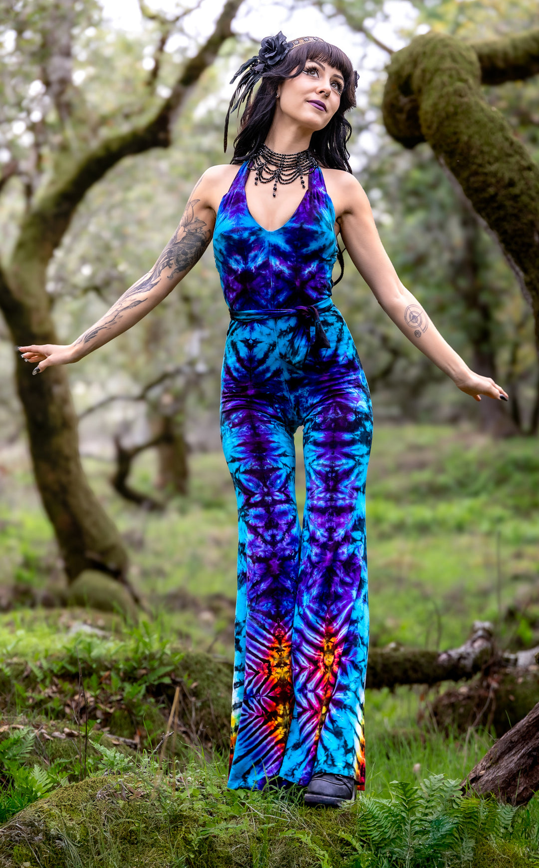 Tie Dye Tigra Onesie