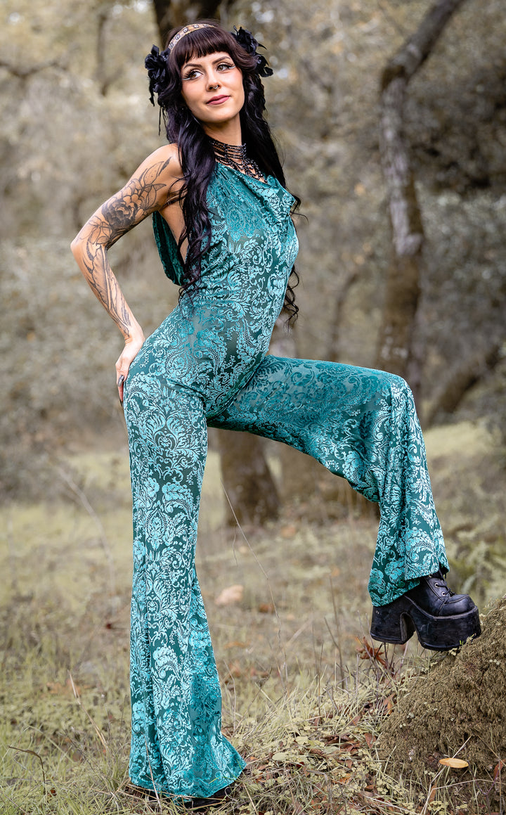 Hunter Burnout Velvet Mystique Onesie