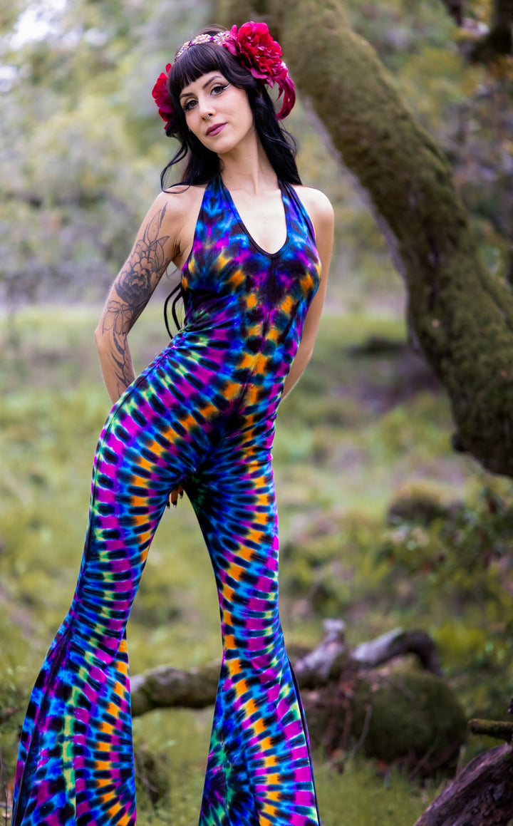 Tie Dye Liberty Super Bell Onesie