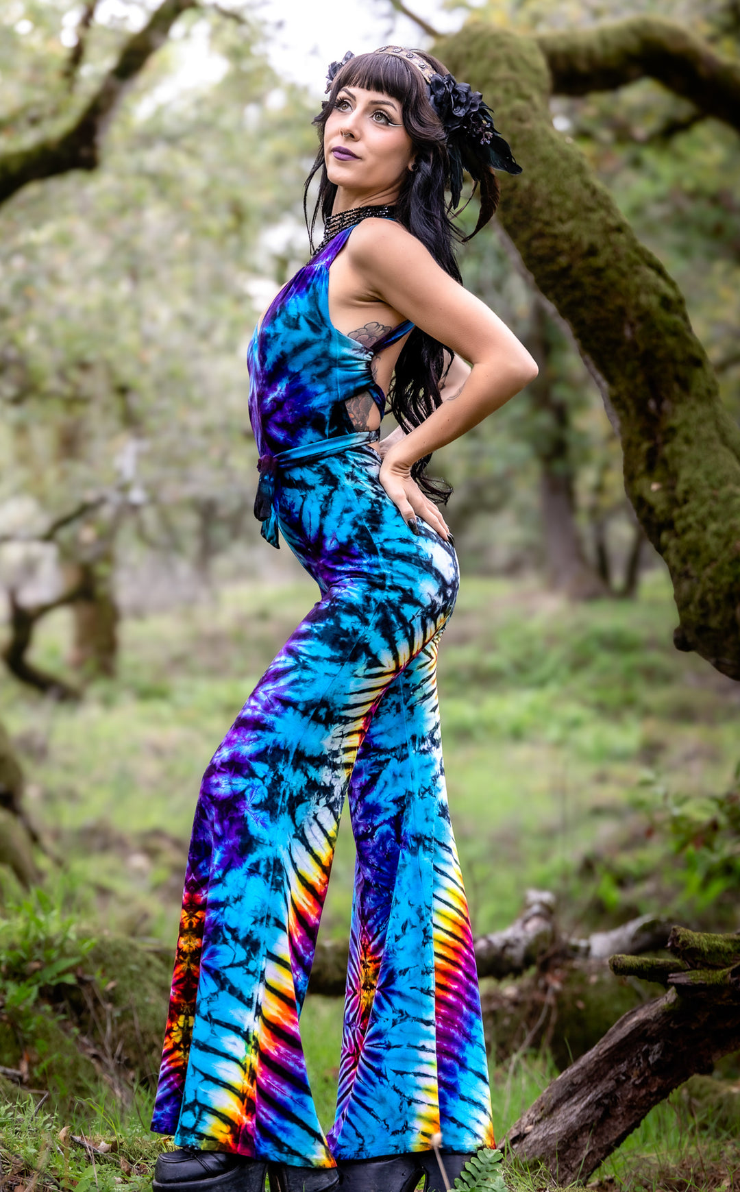 Tie Dye Tigra Onesie