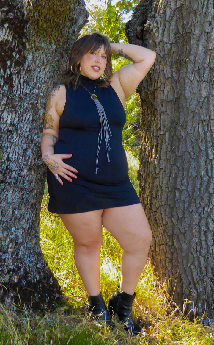 Black Bamboo Dyna Dress