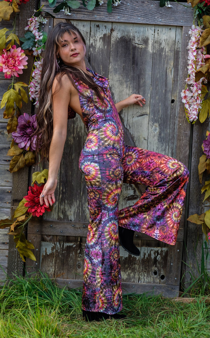 Maple Swirl Velvet Mystique Onesie