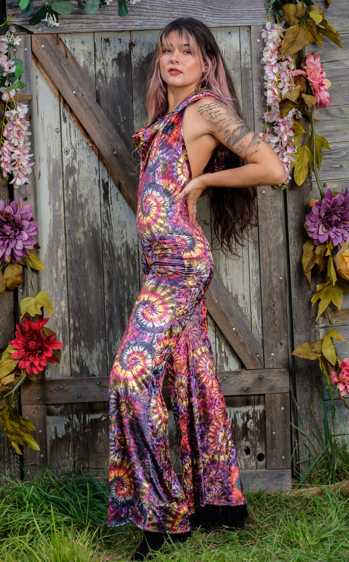 Maple Swirl Velvet Mystique Onesie