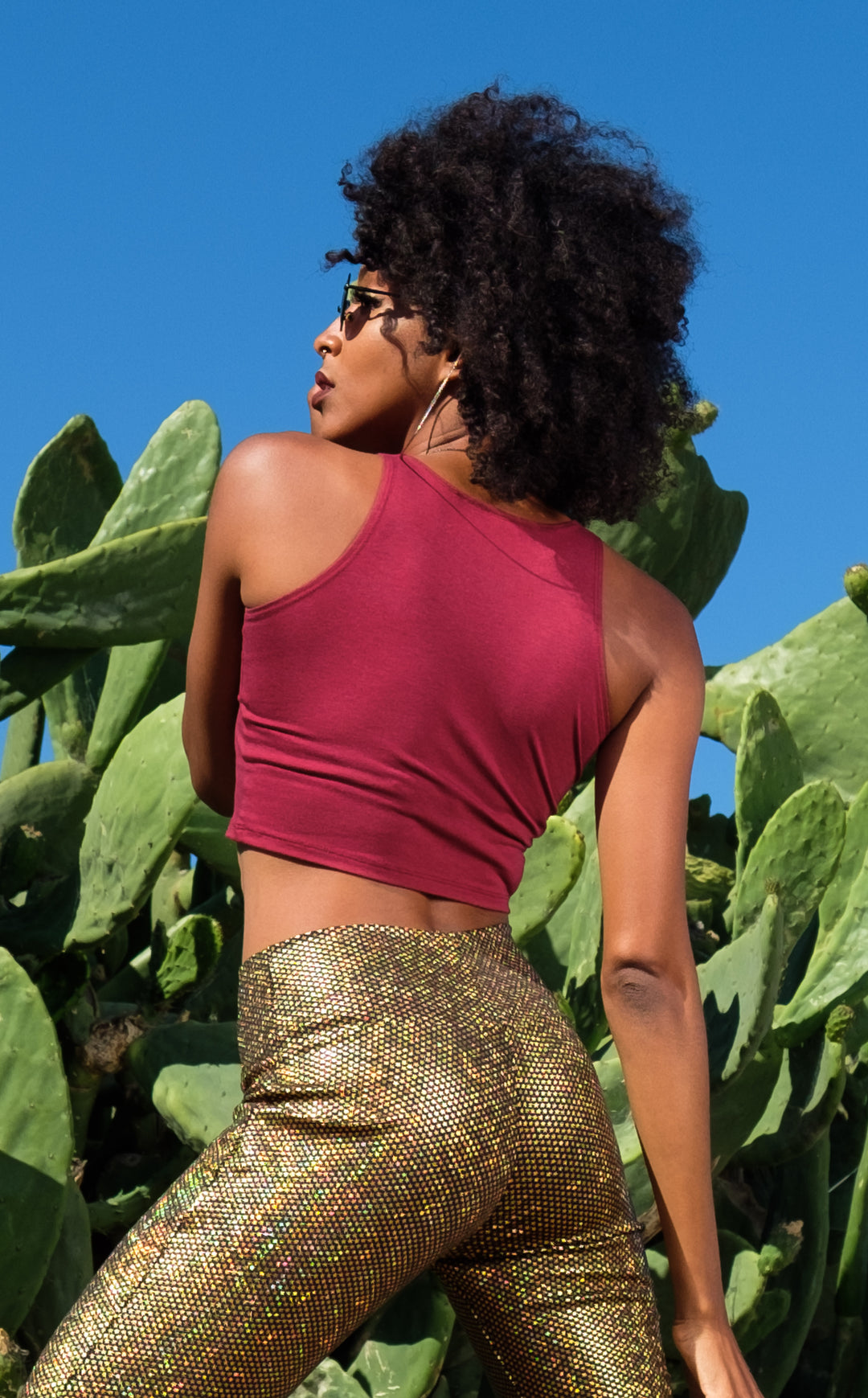 Front Snip Bamboo Tank Top - 4 Colors