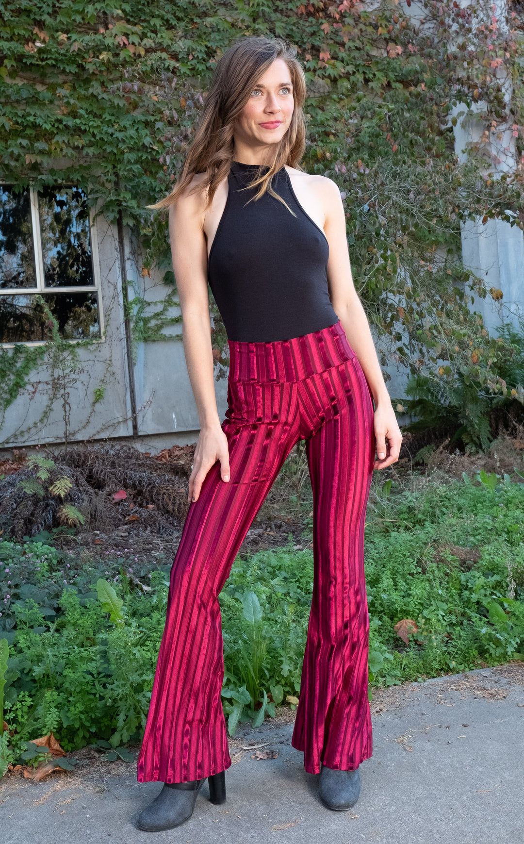 Pin Stripe Slim Bells - 3 Colors