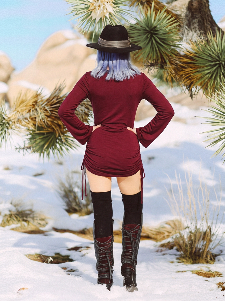 Bamboo Echo Snipped Echo Dress x 2 Colors