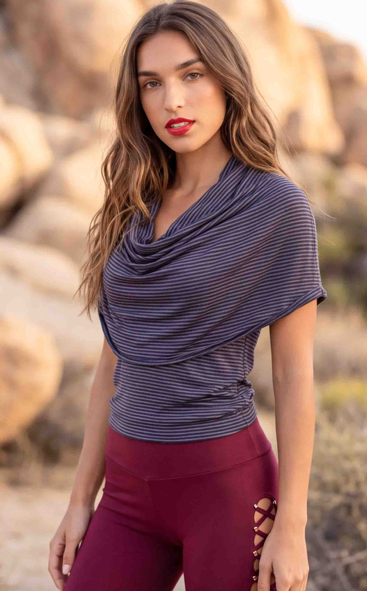 Navy Stripe Nova Top/Dress