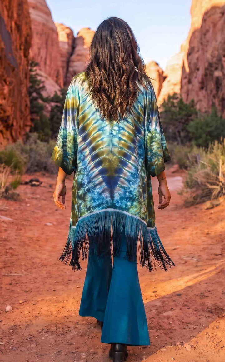 Tie Dye Kimono