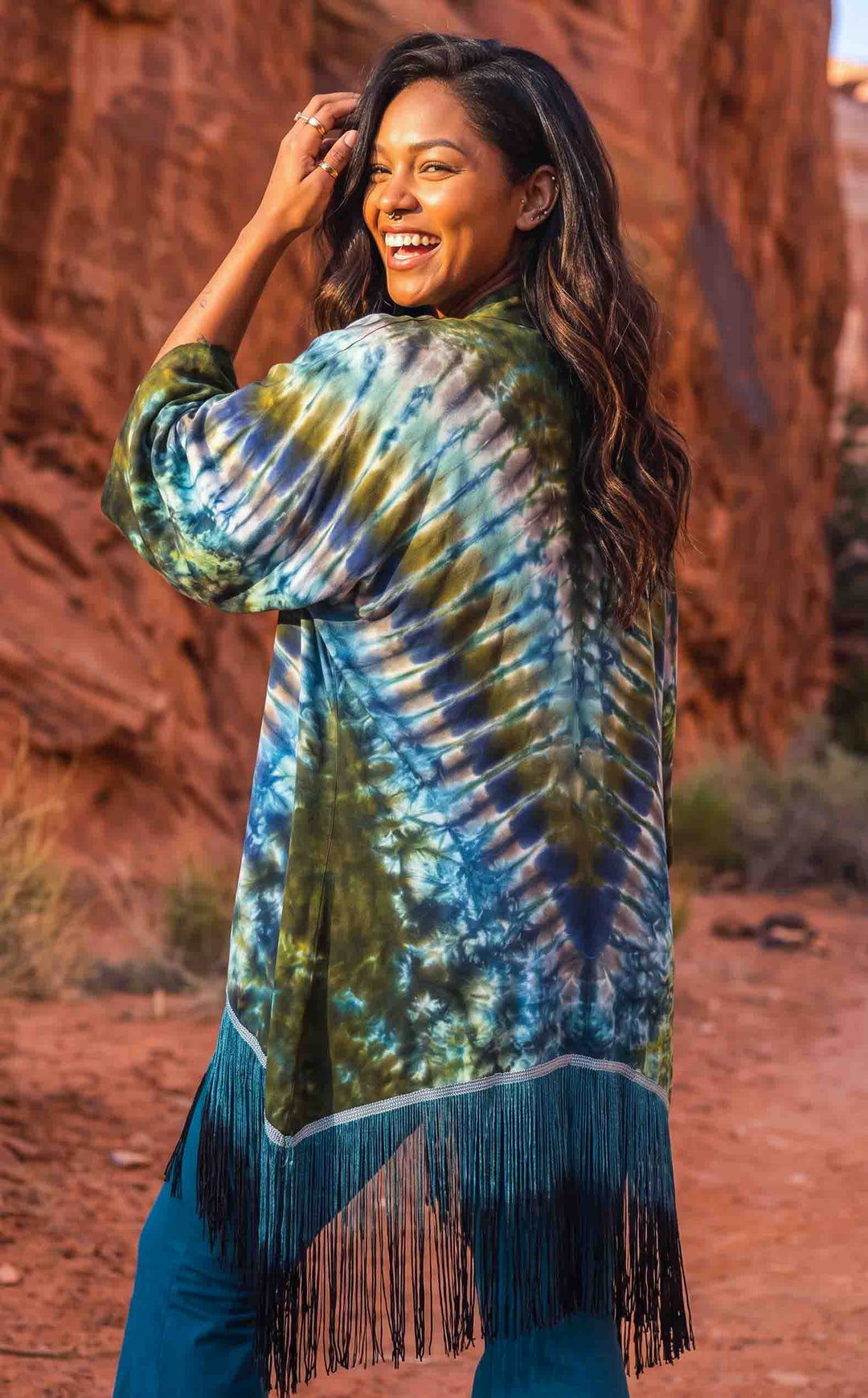 Tie Dye Kimono