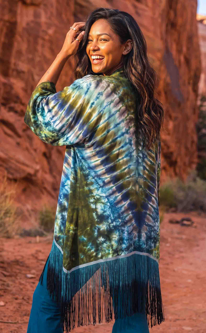 Tie Dye Kimono