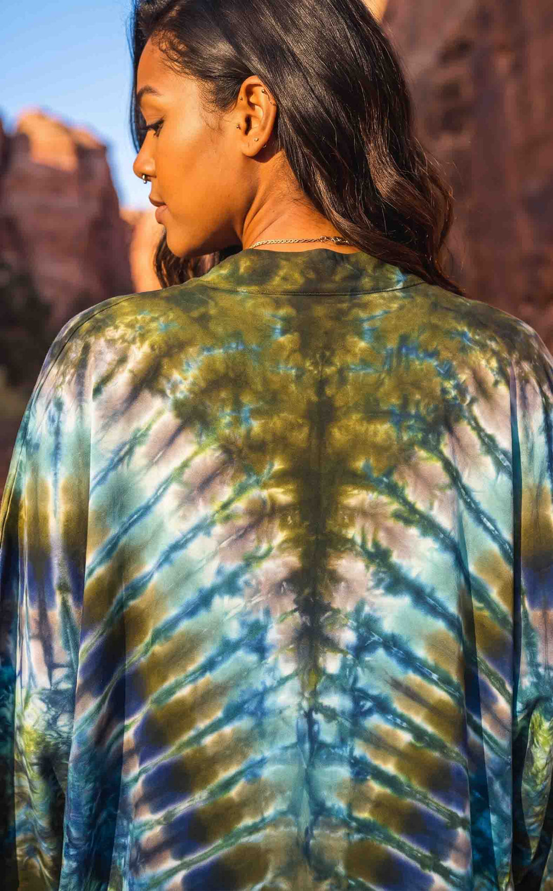 Tie Dye Kimono