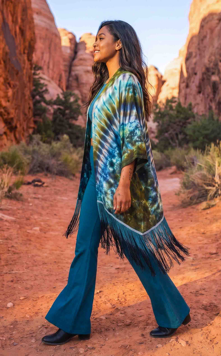 Tie Dye Kimono