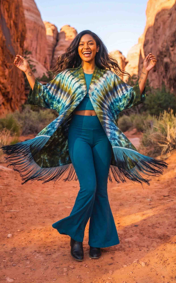 Tie Dye Kimono