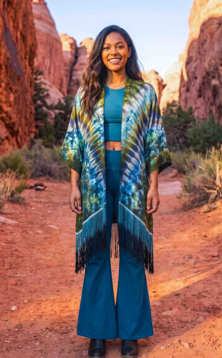 Tie Dye Kimono