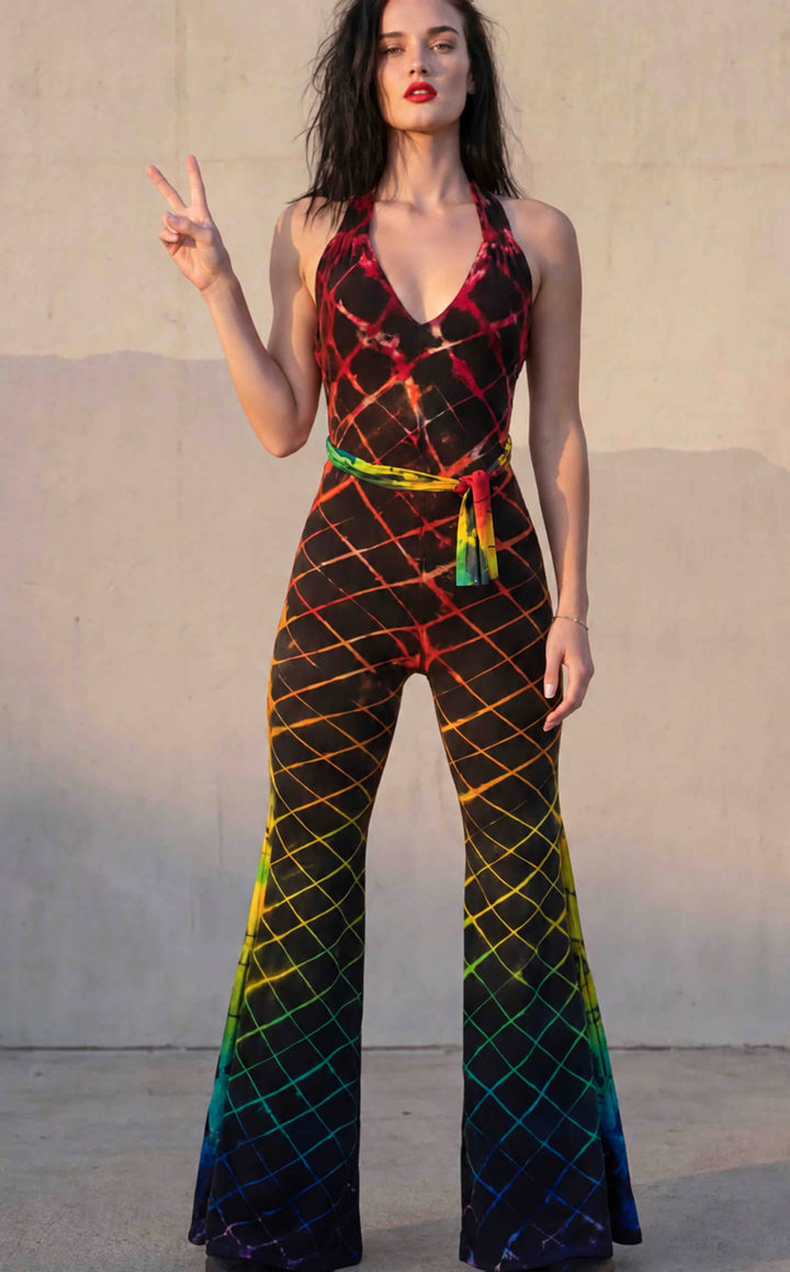 Tie Dye Tigra Onesie