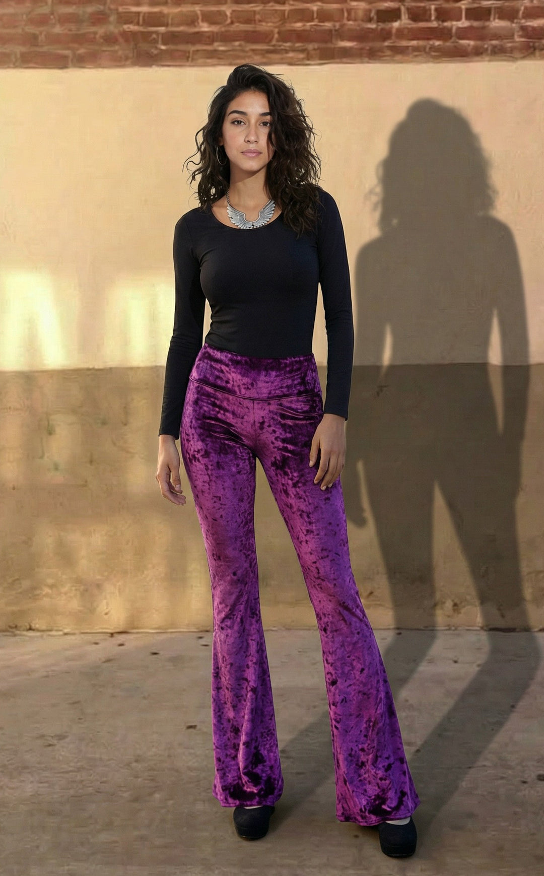 Boysenberry Velvet Slim Bells