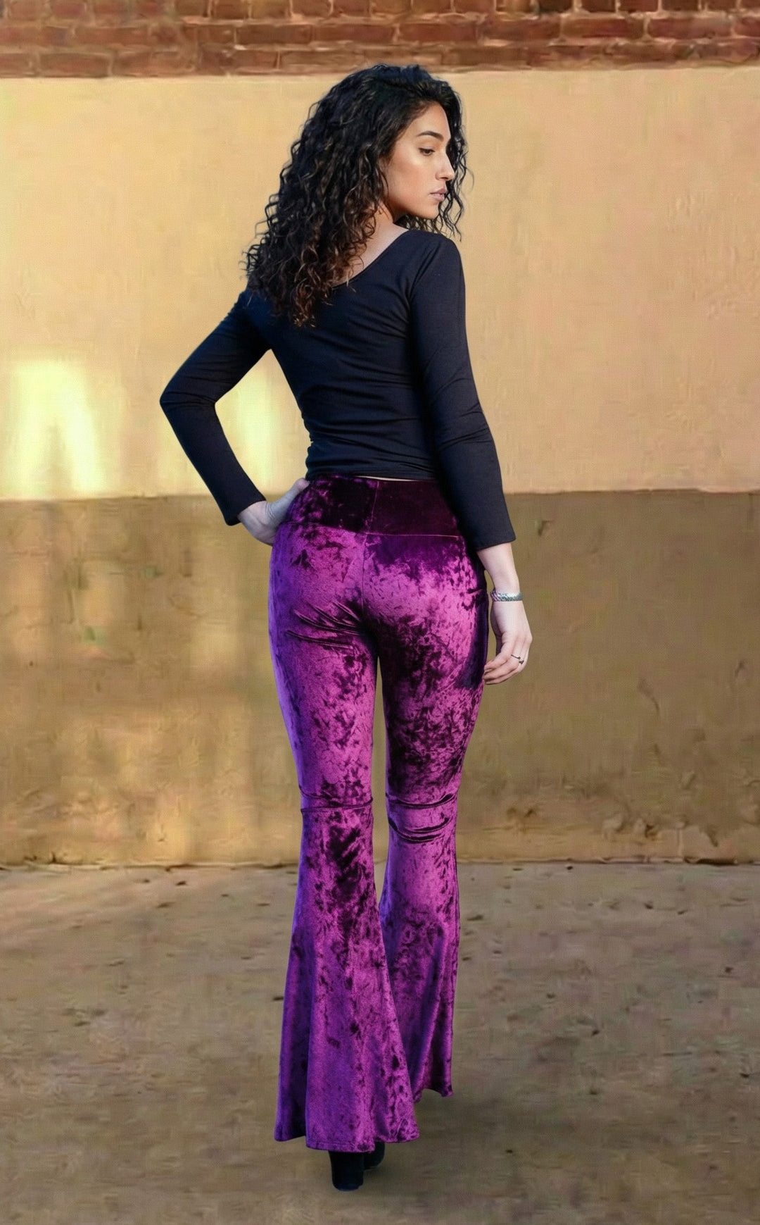 Boysenberry Velvet Slim Bells