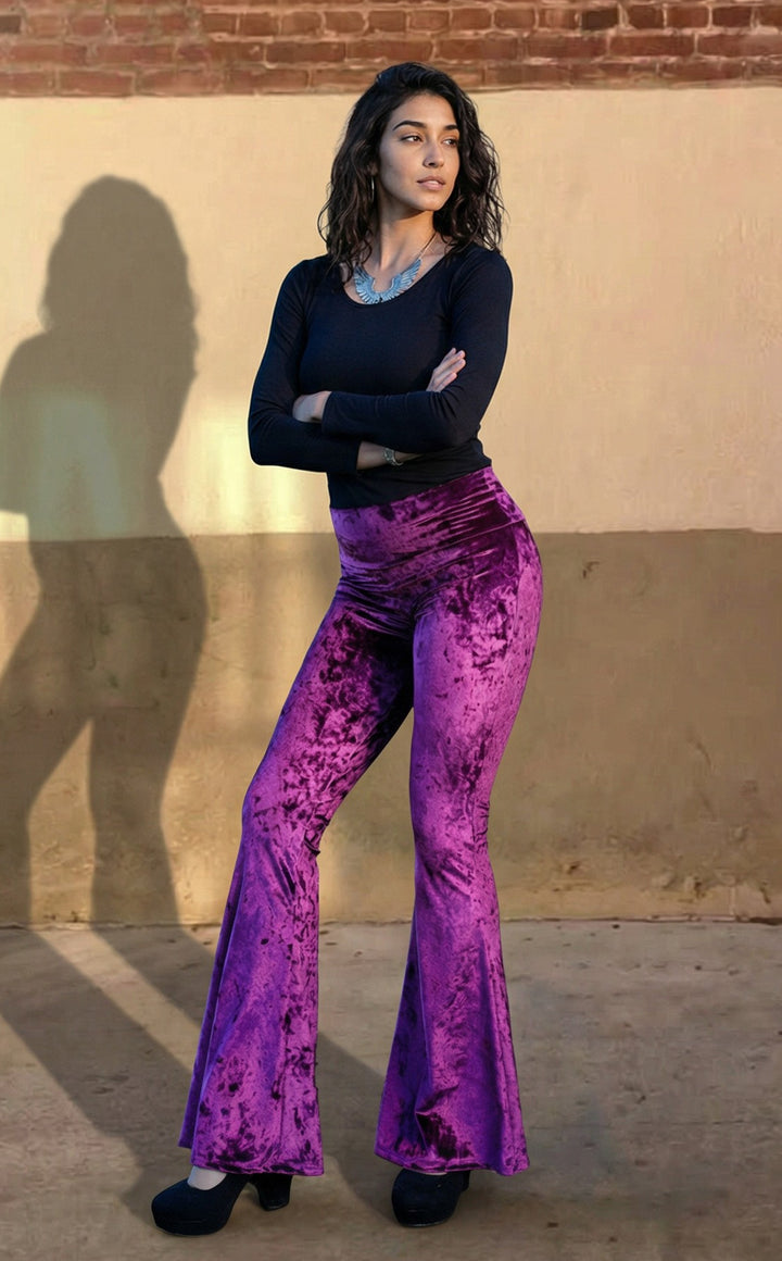 Boysenberry Velvet Slim Bells