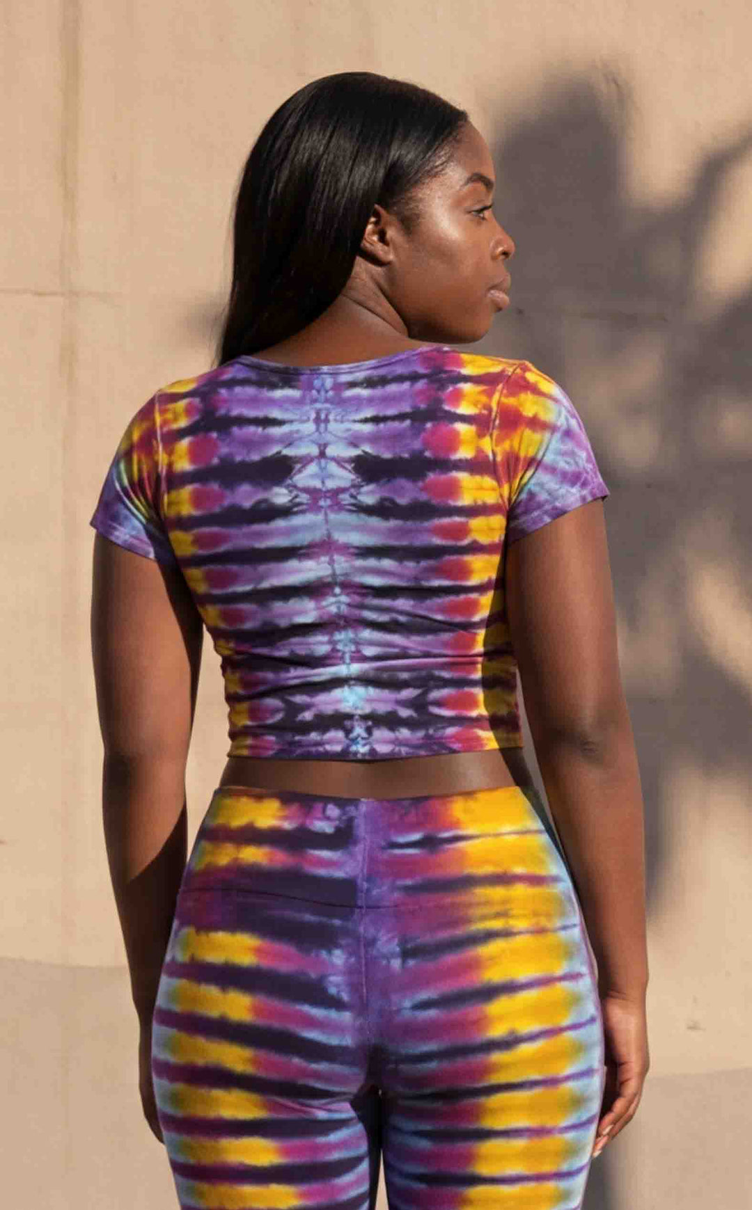 Tie Dye Front Cinch Top