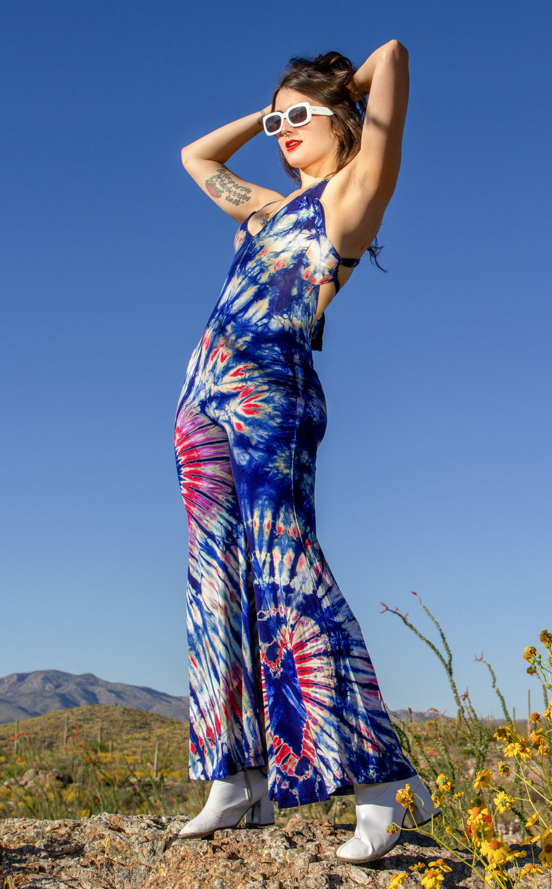 Tie Dye Tigra Onesie