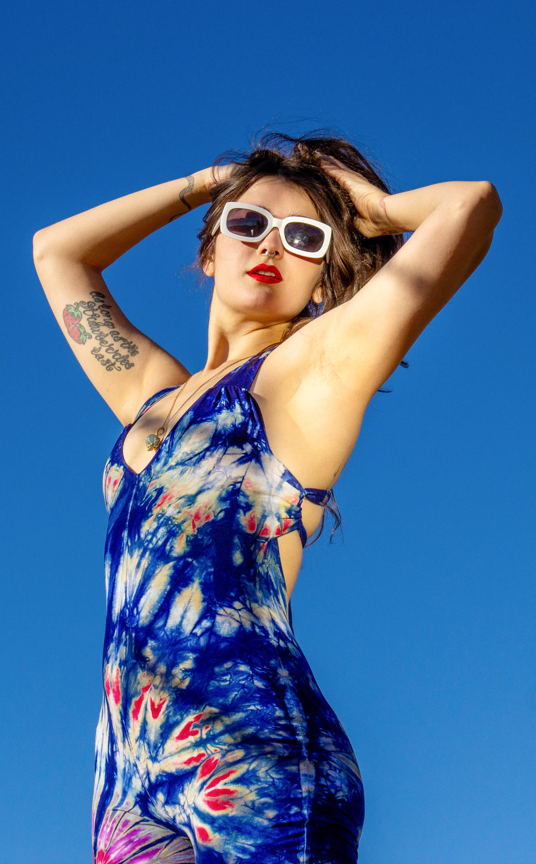 Tie Dye Tigra Onesie