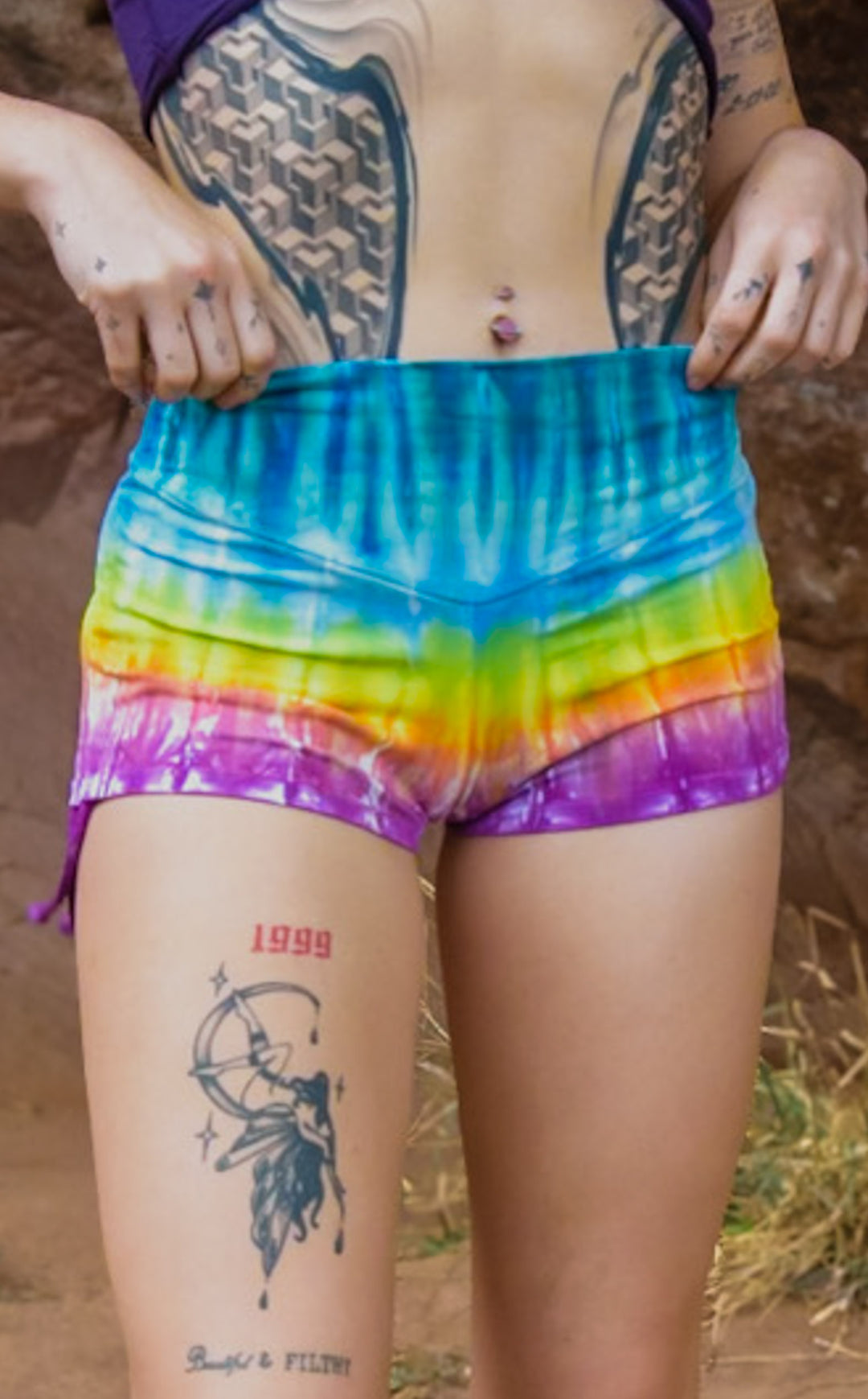 Tie Dye Shorts