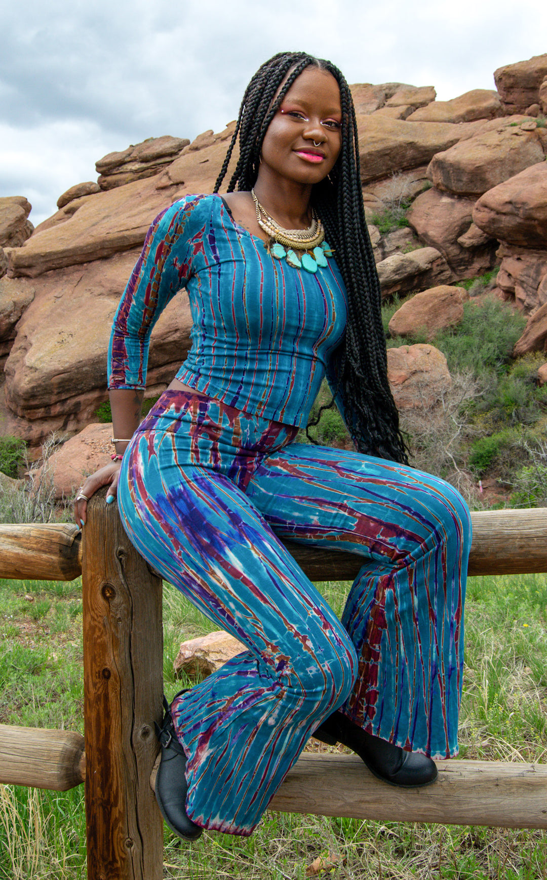 Dark Matter Tie Dye Slim Bells