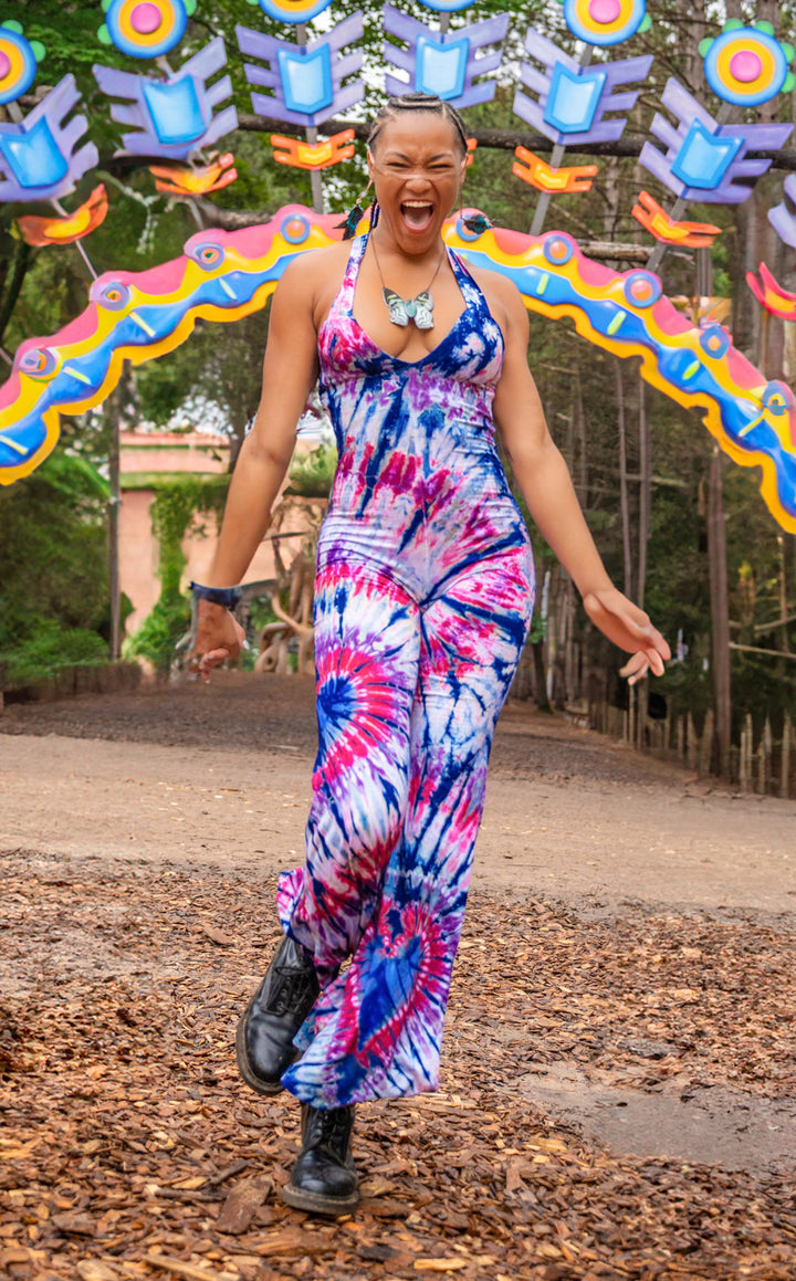 Tie Dye Tigra Onesie