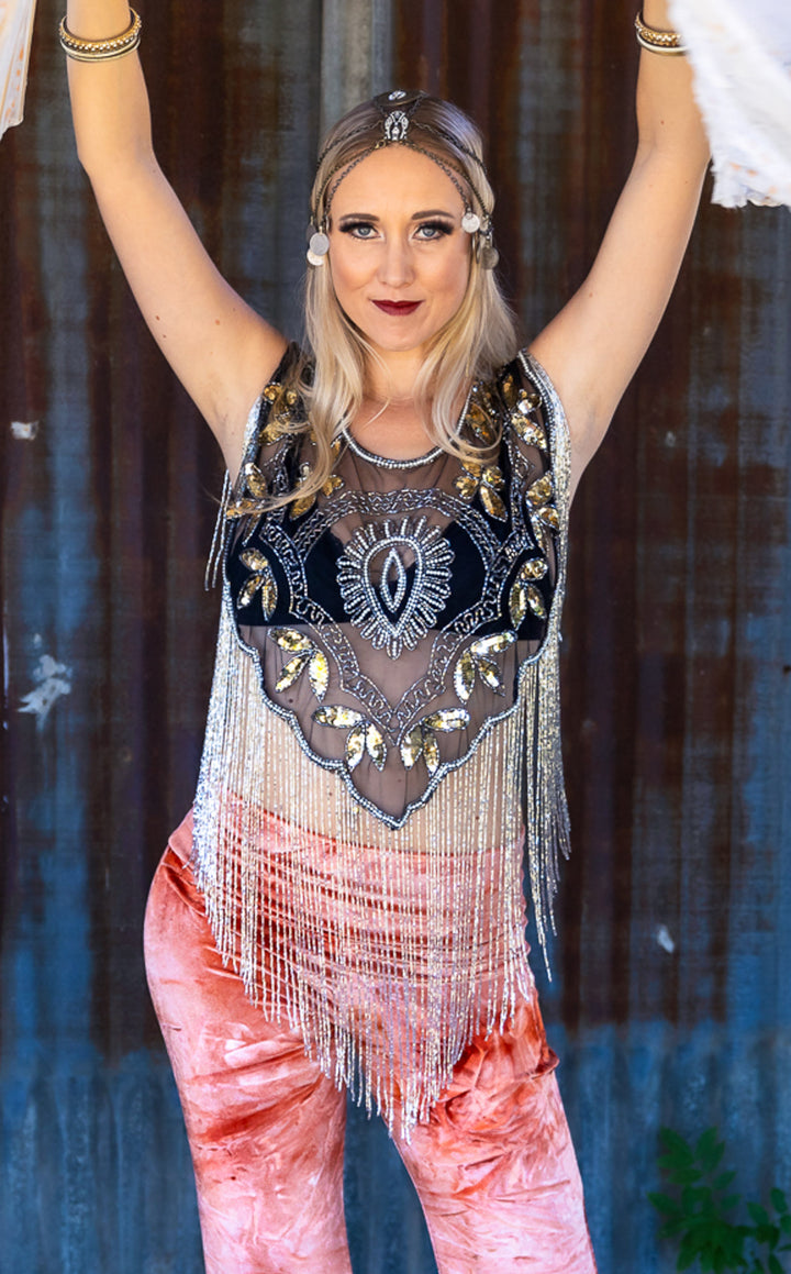 Rockstar Sparkle Capelet