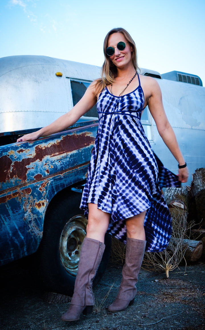 Spotted Sky Pocket Dress - Warrior Within Designs ,Dress 