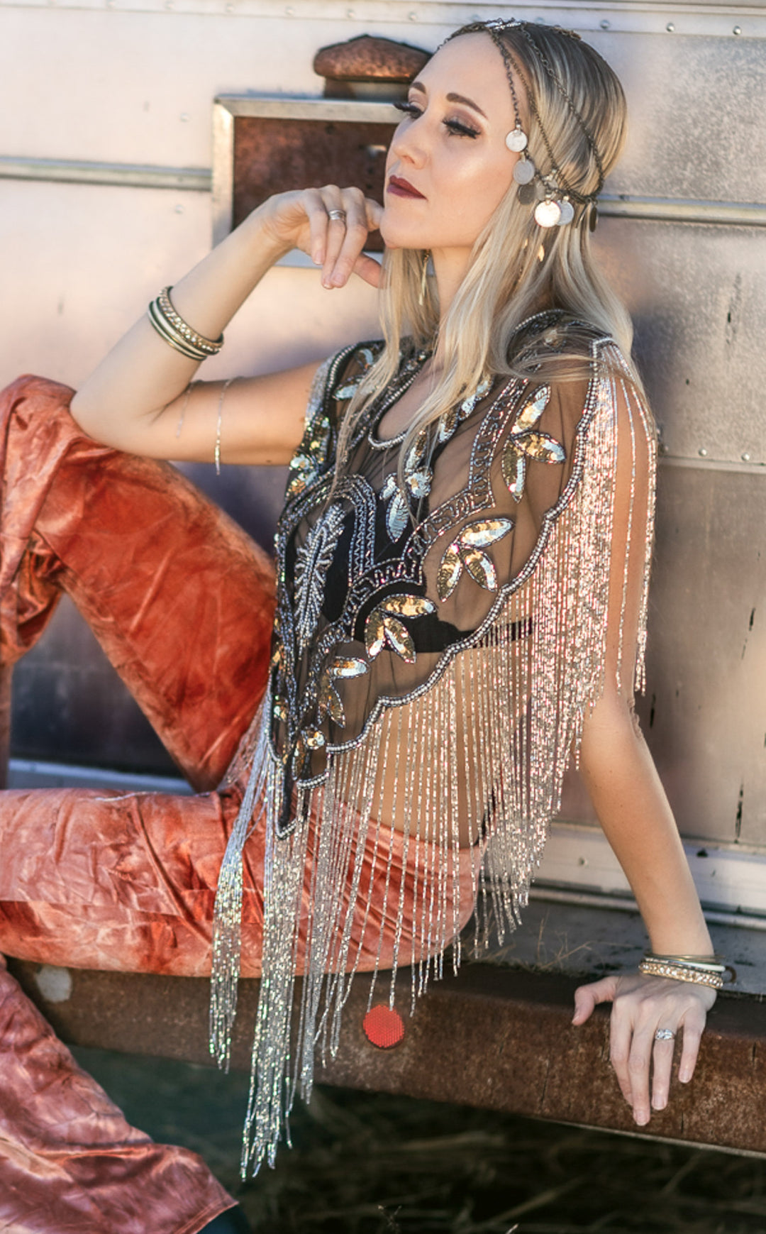 Rockstar Sparkle Capelet