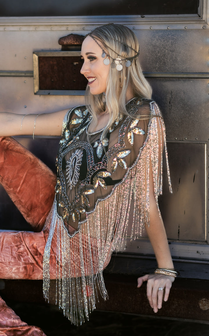 Rockstar Sparkle Capelet