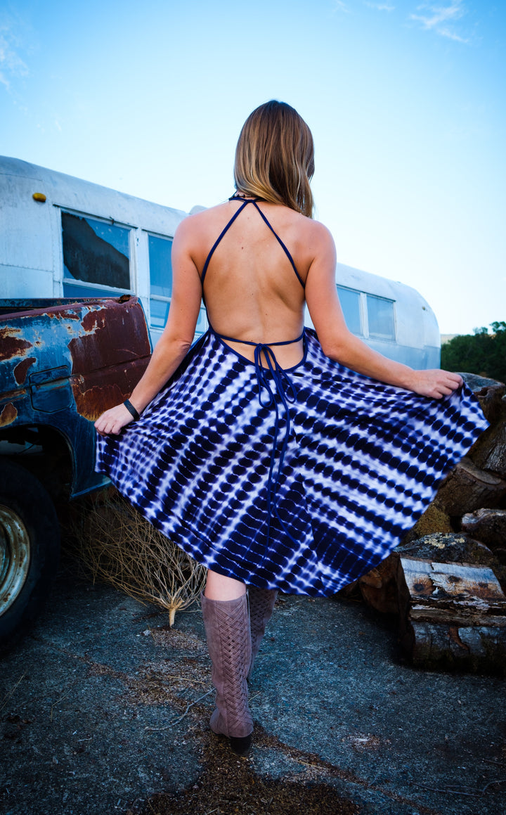 Spotted Sky Pocket Dress - Warrior Within Designs ,Dress 