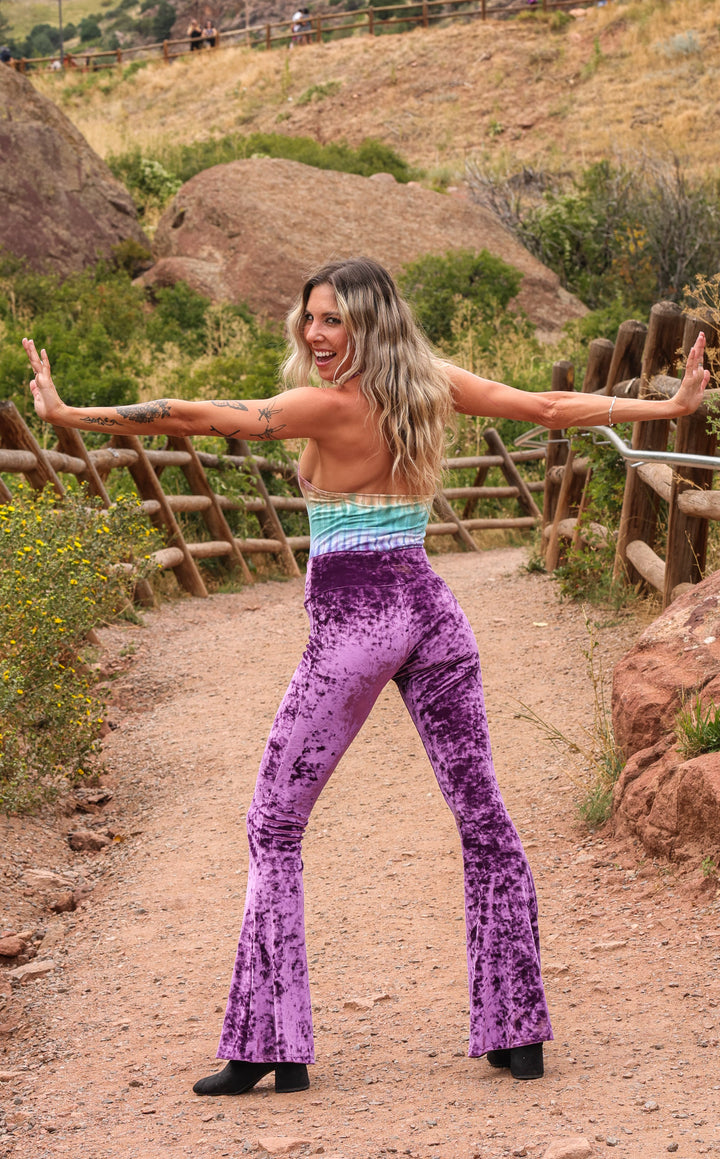 Violet Velvet Slim Bells