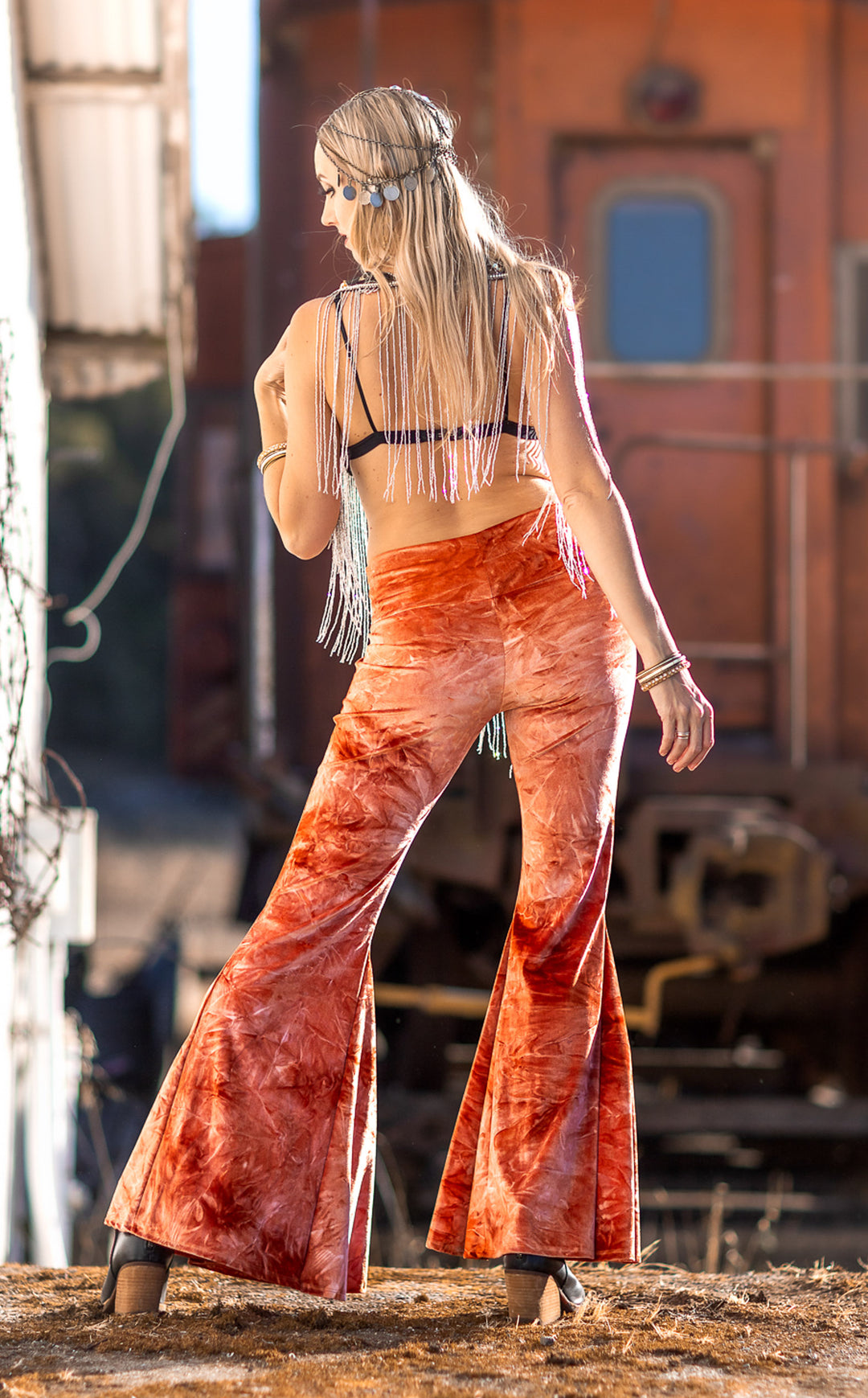 Tangerine Crush Velvet Super Bells