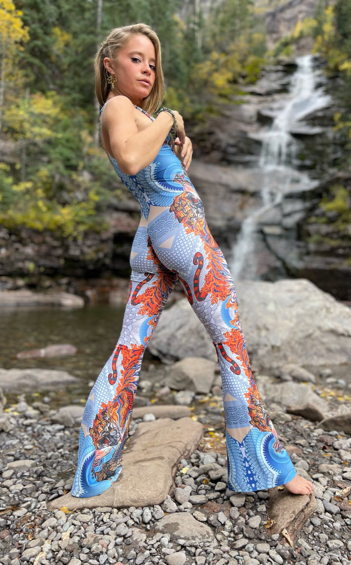 Swallow Tail Panther Onesie - Android Jones Collection