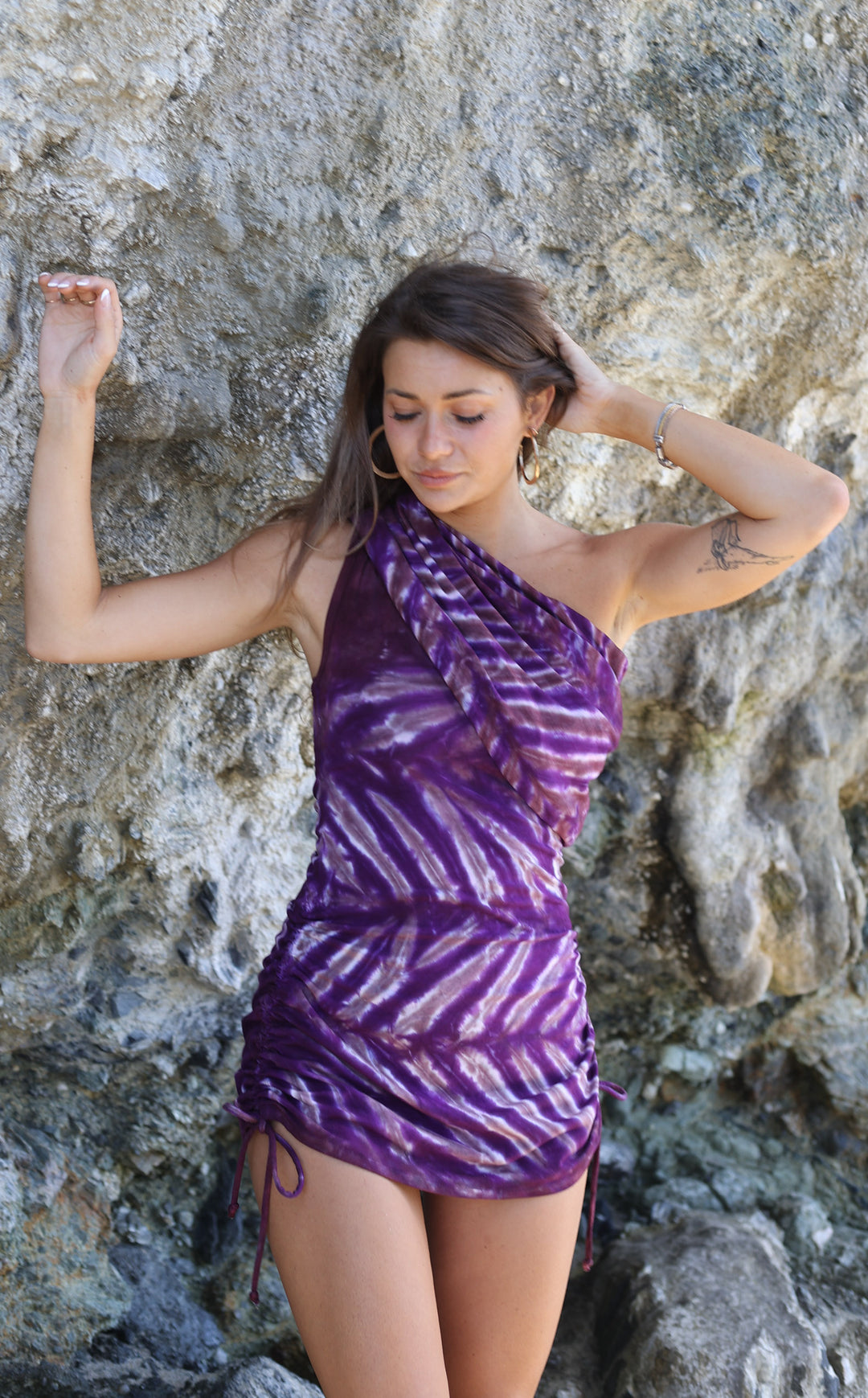 Tie Dye Huntress Cinch Dress