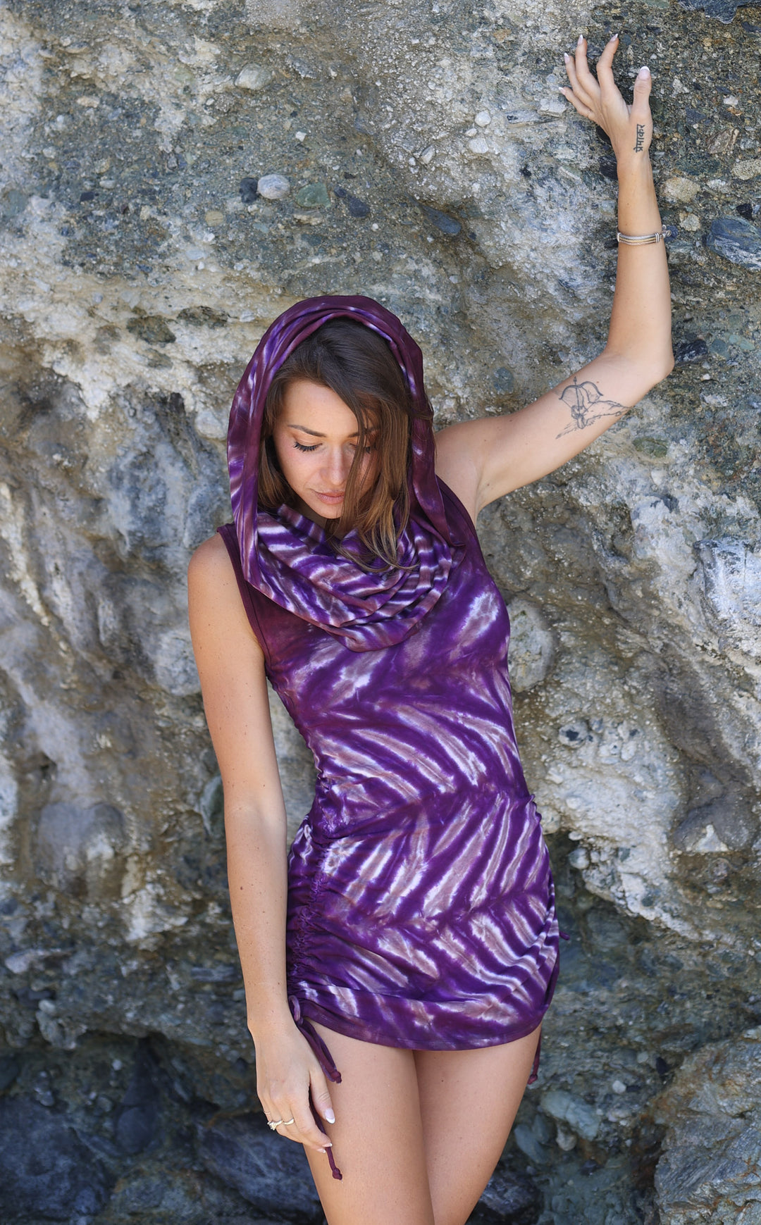 Tie Dye Huntress Cinch Dress