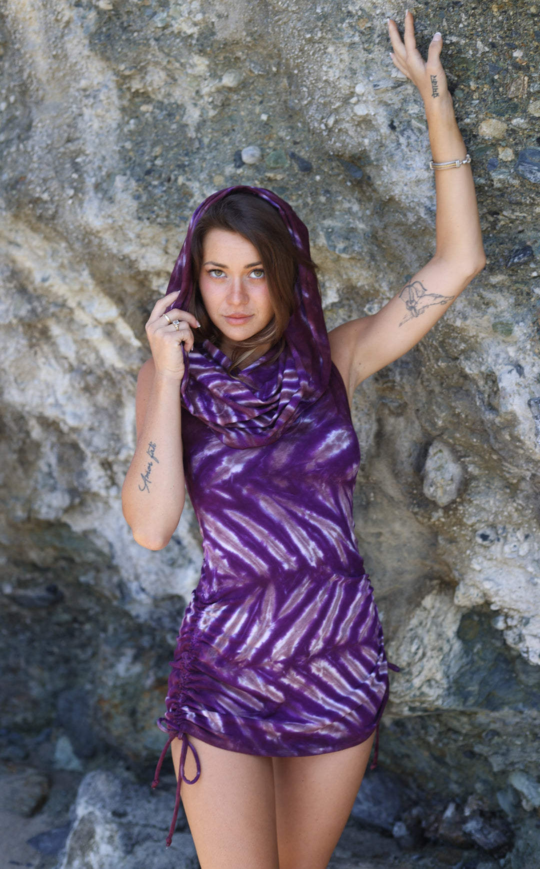 Tie Dye Huntress Cinch Dress