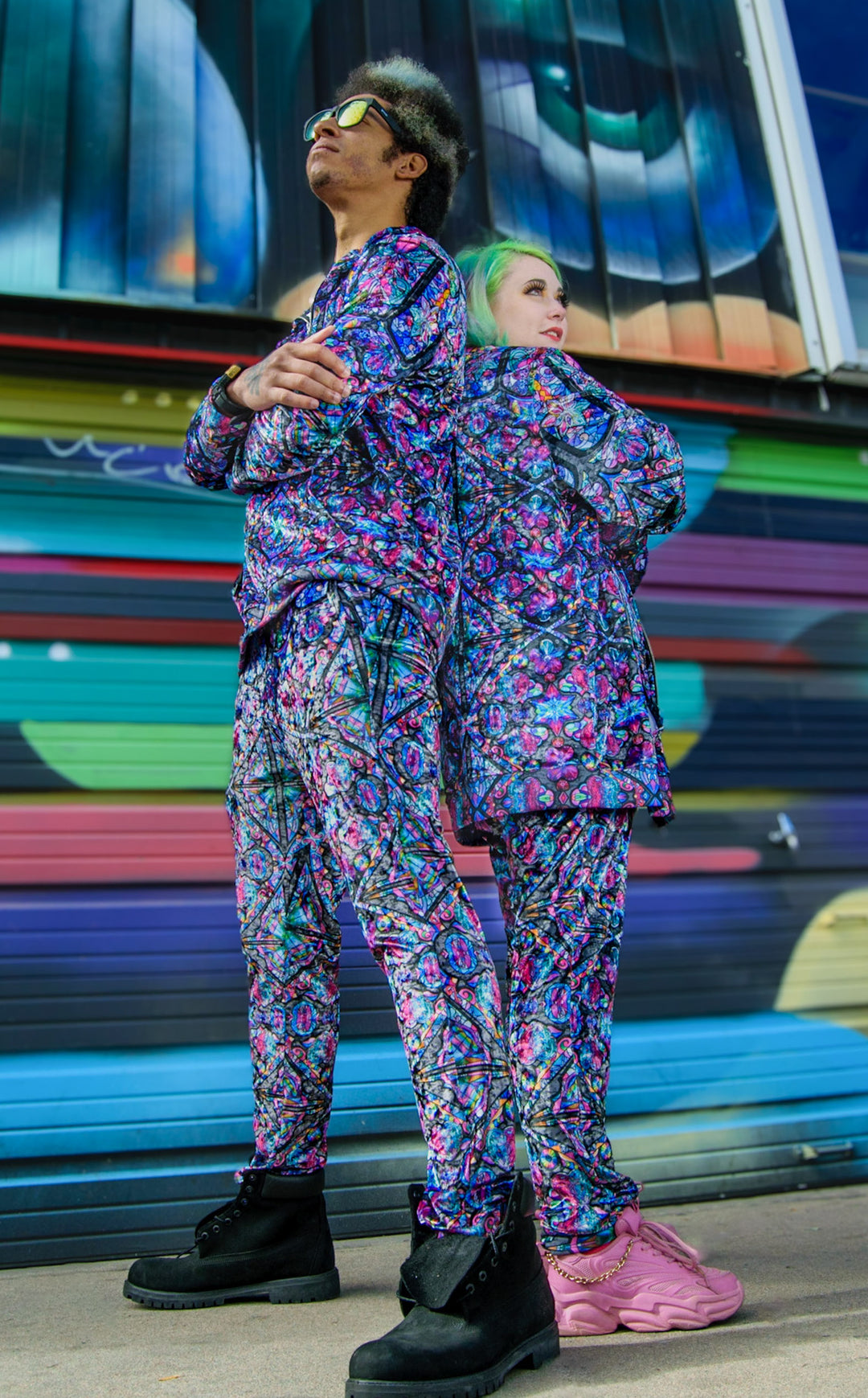 Ellie Paisley - Joggers Velvet - Cathedral