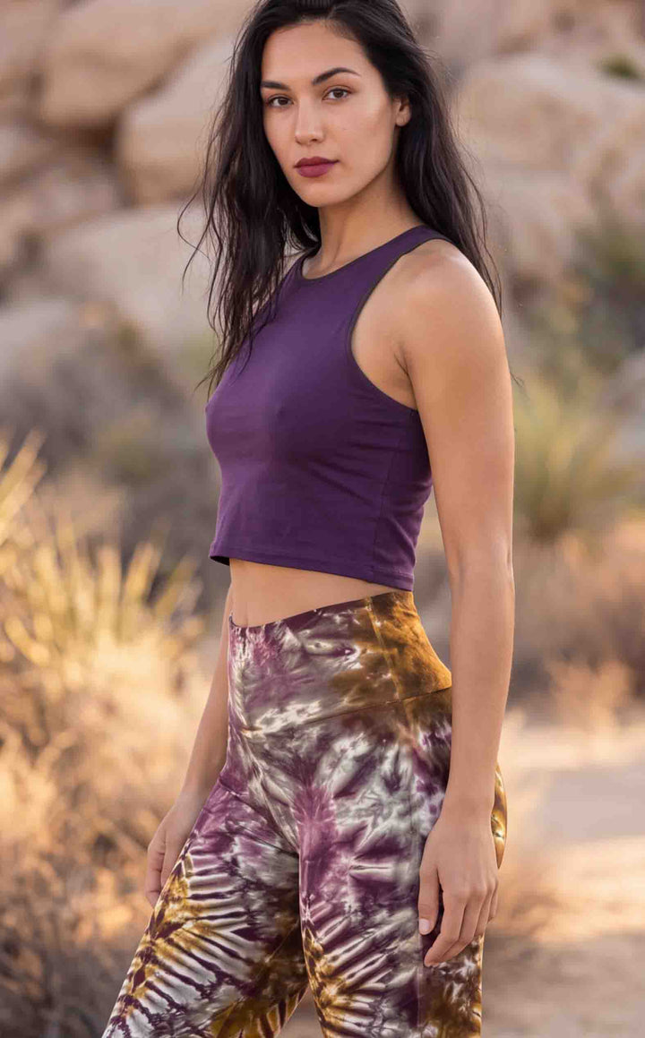 Tie Dye High Waist Big Bell Pants
