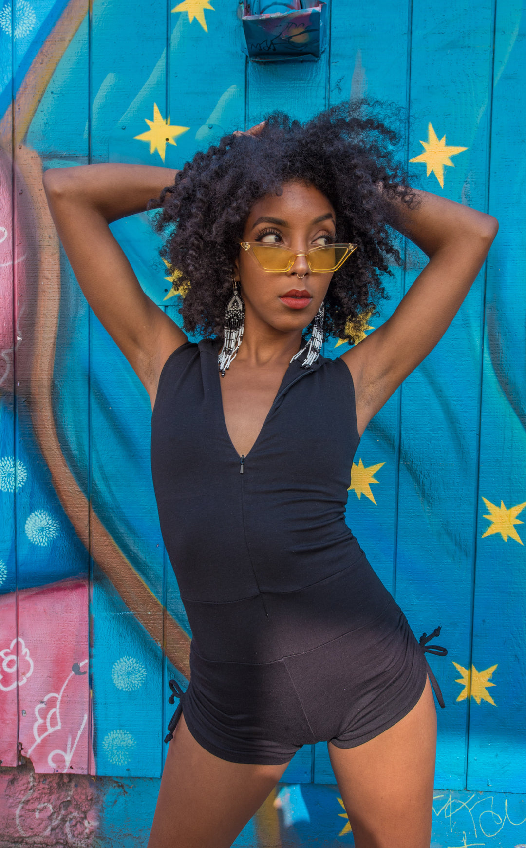 15% Off - Black Bamboo Katana Shortsie - Warrior Within Designs